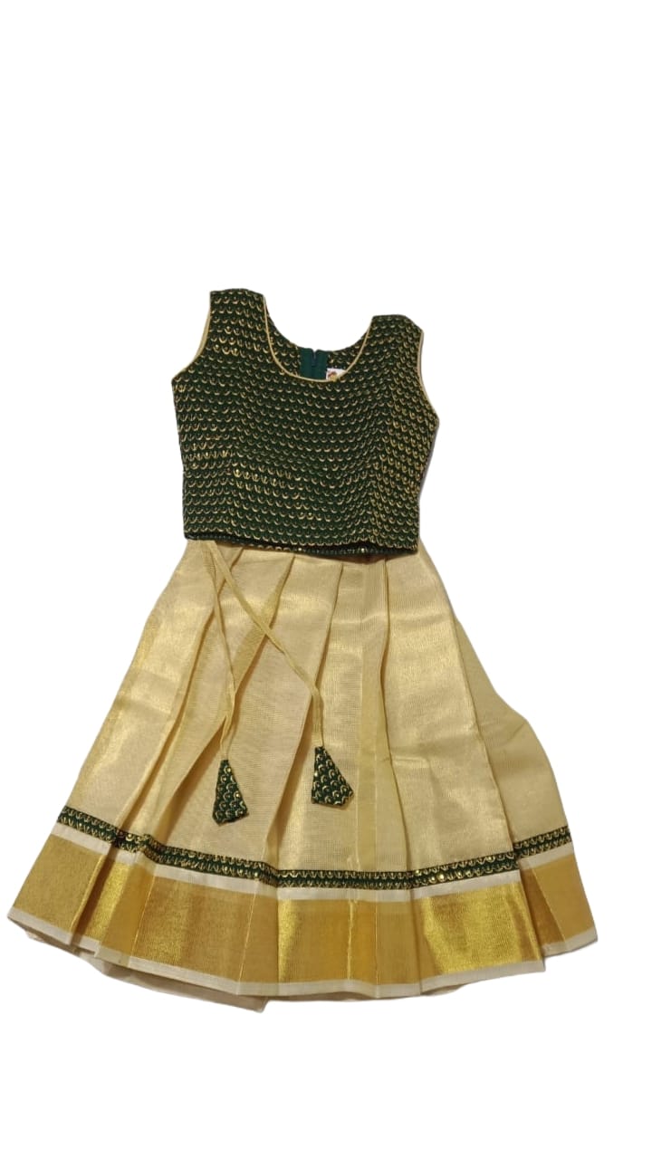 Girls Kerala Traditional/Ethnic Wear