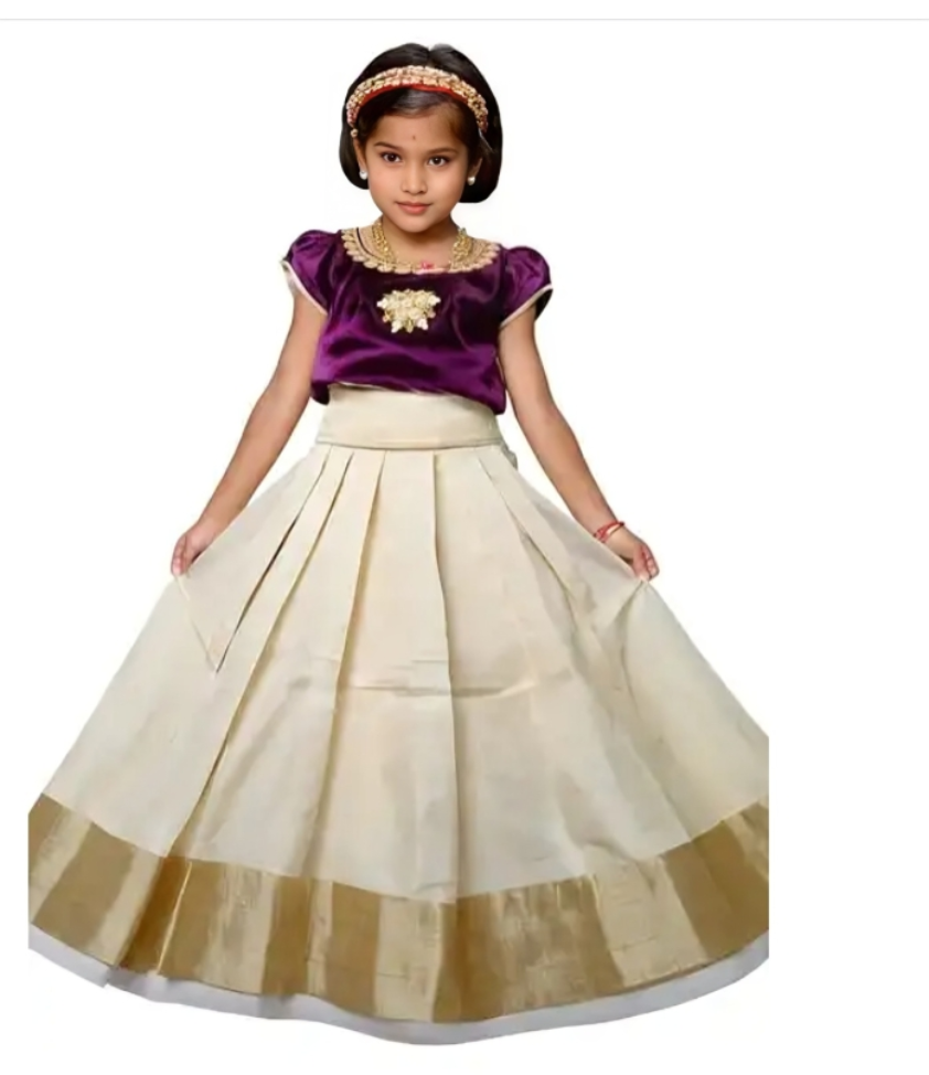 Girls Kerala Traditional/Ethnic wear