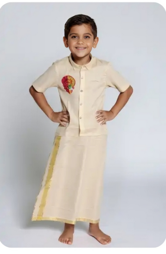 Boys kerala traditional wear