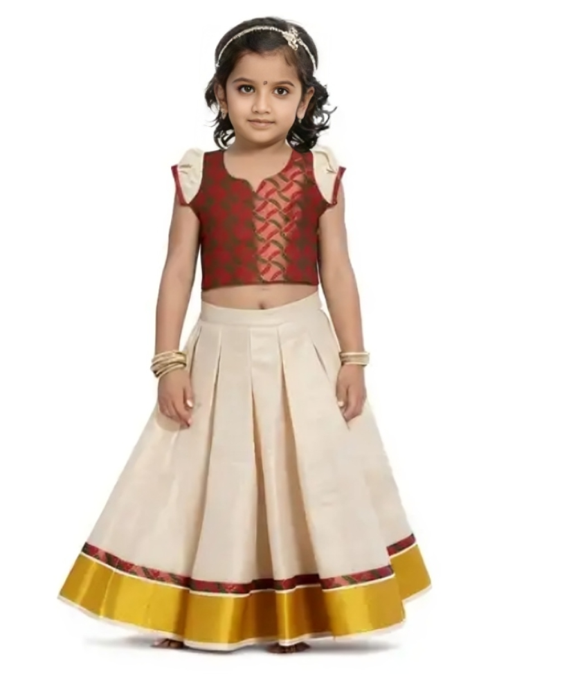 Girls Kerala Traditional/Ethnic Wear