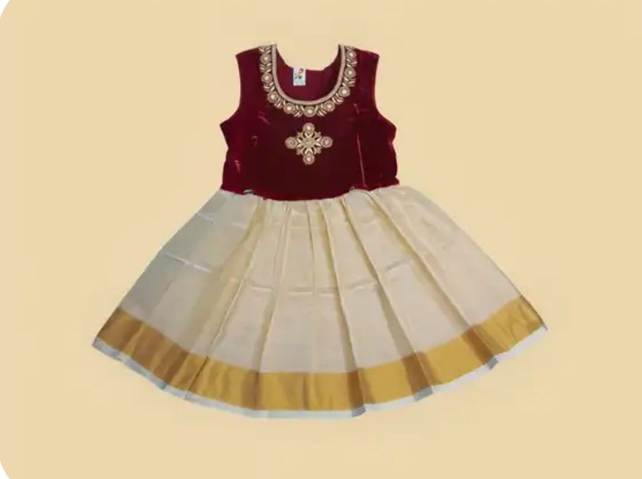 Girls Kerala ethnic/traditional wear